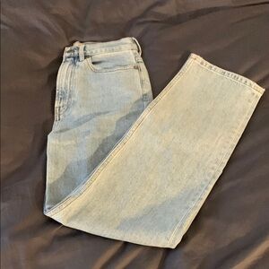 Everlane Way High Light Blue Jeans